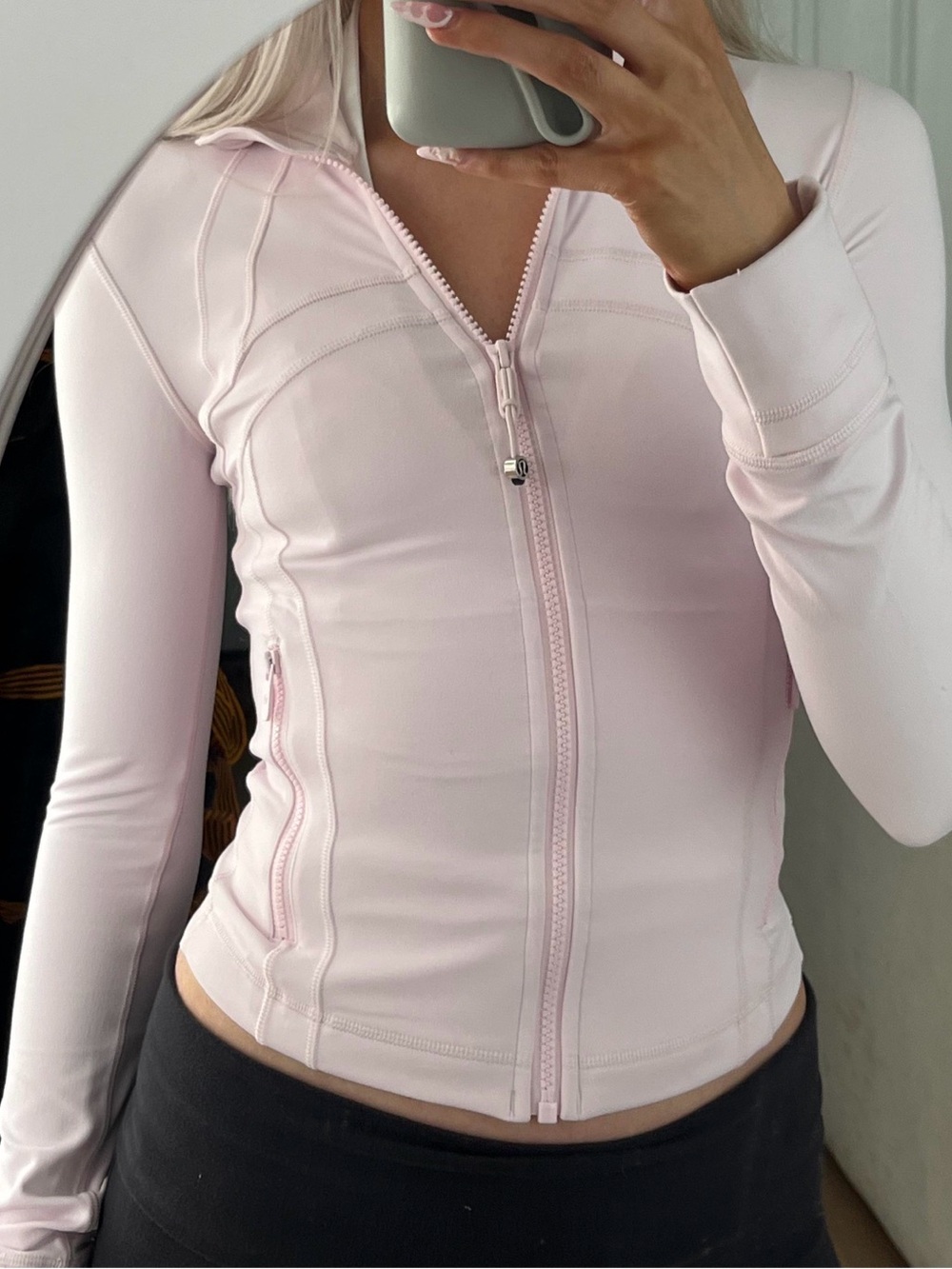 Lululemon Define Jacket Cropped - Blissful Pink